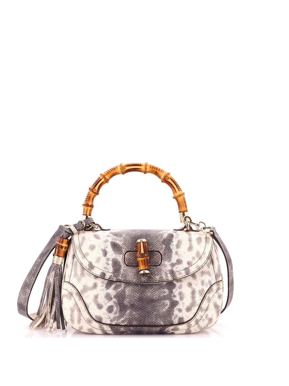 Gucci New Convertible Bamboo Top Handle #364718G18B